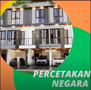 Dijual rumah Di Percetakan Negara