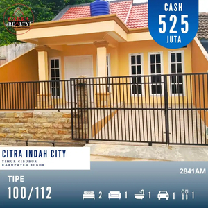 Dijual rumah dicitra indah city rumah siap huni full renovasi