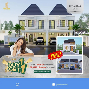 Dijual Rumah Kolam Renang BONUS 1 Rumah