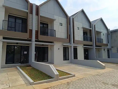 Jual Rumah Baru 2 lantai dalam cluster di Cireundeu Tangerang Selatan