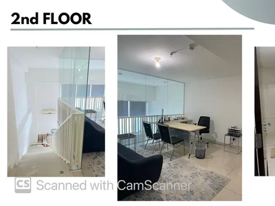 Office Neo Soho Podomoro Luas 96.96m Full Furnished, Cityloft 2 Lantai