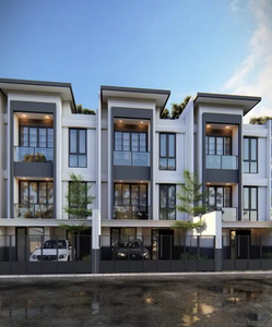 Rumah baru murah 3 lantai boulevard Citra V Cengkareng