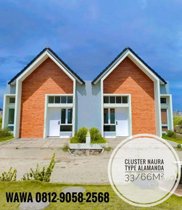 Rumah cluster dp 23 jtan (bisa di cicil)