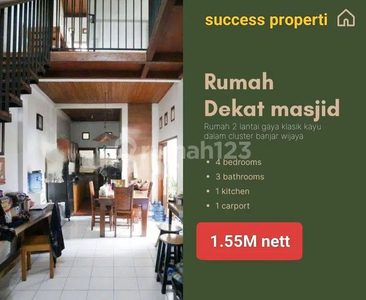 Rumah dijual di dalam Cluster Banjar wijaya. Tangerang