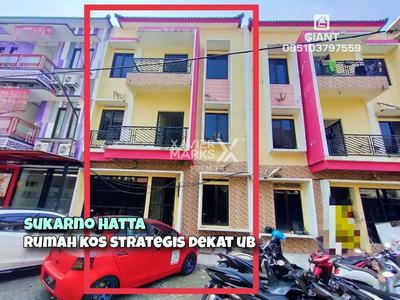 Rumah Kost Selangkah dari UB di Suhat, Soekarno Hatta,Lowokwaru Malang