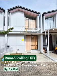 Rumah rolling hills tanjung bunga