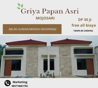 Rumah Siap Bangun di MOJOSARI bisa kredit tanpa KPR Bank