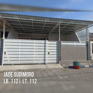 Rumah Sidoarjo Full Bangunan di Jade Sudimoro, Tulangan