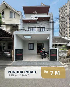 Turun Harga Dijual Rumah Brand New Furnished di Pondok Indah Jakarta