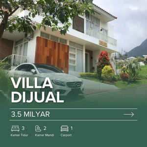 Vila Dekat Amartha Hills Hotel Kota Batu, Siap Huni