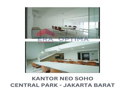 DISEWAKAN SMALL OFFICE & HOME NEO SOHO CENTRAL PARK - JAKARTA BARAT