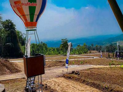 KAVLING VILA KAYU ESTETIK PINGGIR JALAN HANYA 40JT PER 100M