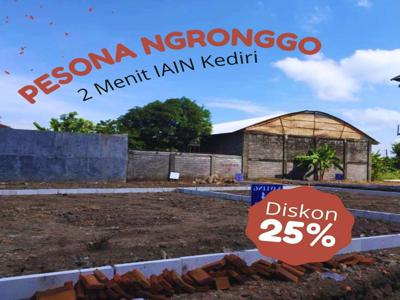 Tanah Kediri: di Ngronggo Diskon 25%