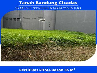 Tanah Masuk Gang Cicadas Bandung ,Sebrang Mall BTM