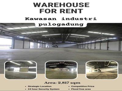 Disewakan Gudang di Kawasan Industri Pulogadung