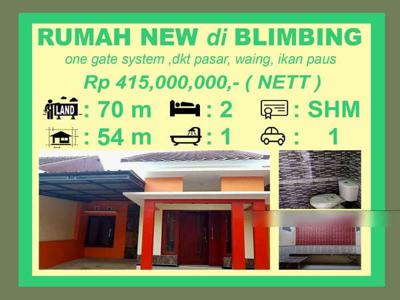 Di jual Rumah murah 400 juta Minimalis Di Suhat Malang dekat kampus UB