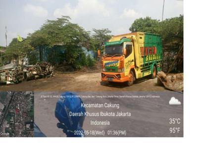 Di Jual Tanah Pinggir Jalan Cakung Barat Jakarta Timur Surat SHM