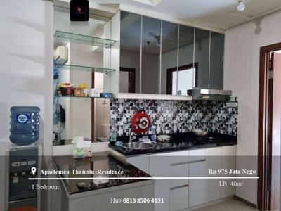 Dijual Apartement Thamrin Residence Middle Floor 1BR Furnished Tower B
