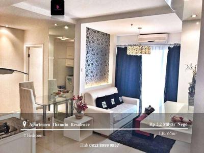 Dijual Apartement Thamrin Residence Middle Floor 2BR Full Furnished