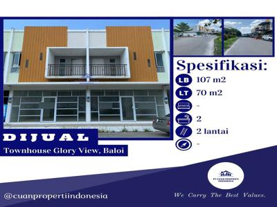 Dijual Cepat Townhouse Glory View, Baloi