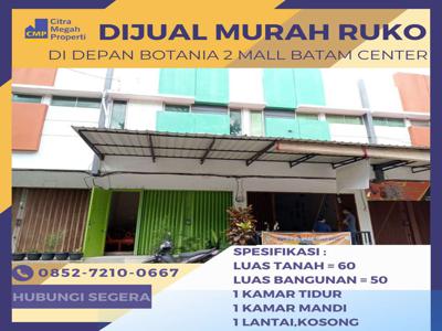 DiJual Murah Ruko Di Depan Botania 2 Mall Batam Center