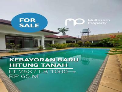 Dijual rumah di sekitar jl pakubuwono jakarta selatan