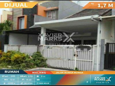 Dijual Rumah Full Furnish Cocok untuk Invest Kostan Jl.Bunga-bunga Mal