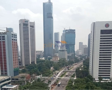 Disewakan ruang kantor di Jl Sudirman Jaksel : Lobby Gedung Luas 123 m