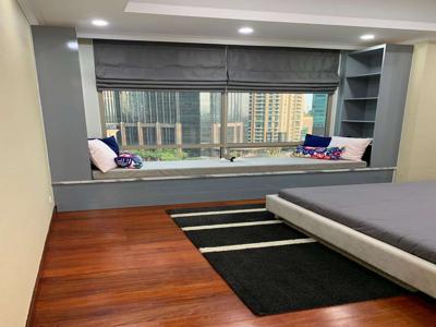 For Rent Apt Sudirman Mansion 3+1br FF With Service Area Plus Back Doo