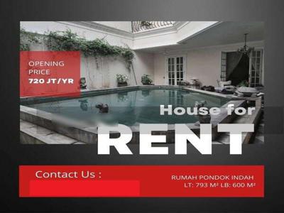 For Rent Pondok indah Full furnished
