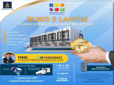 Hudson Studio Loft Gading Serpong Double Facade Lokasi Strategis