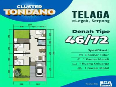 Is)Rumah 3Kamar Tidur Dekat Stasiun Dan Toll at Telaga Legok Tangerang