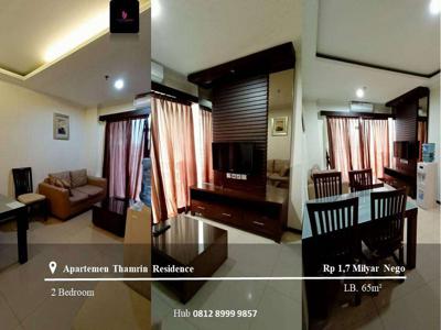 Jual Apartement Thamrin Residence Low Floor 2BR Full Furnish View Pool