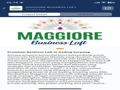 Maggiore Business Loft Gading Serpong