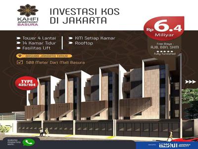 Miliki Aset Apartkost FREE Biaya AJB BBN SHM di Jakarta Timur income