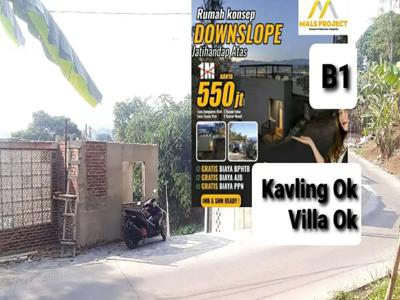 Rp Indent Rumah Villa Downslope Hoek Di Pinggir Jalan Jatihandap