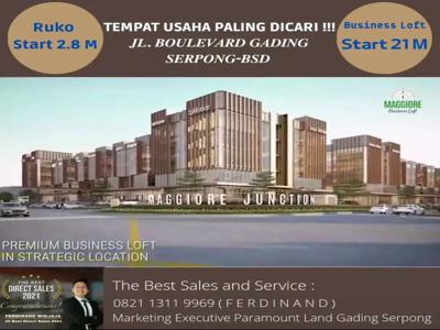 Ruko Terakhir dan Terlaris di Gading Serpong BSD Maggiore Junction