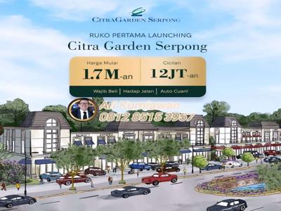 Ruko terbaru & perdana citra garden serpong LA VALLEE mulai 1,7man !!