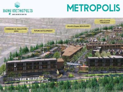 rumah baru daru metroporis dekat stasiun daru