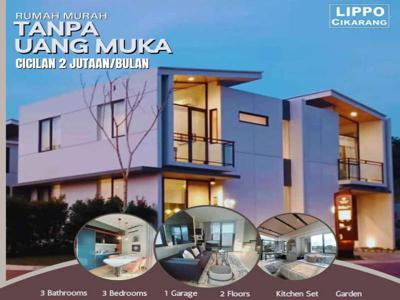 Rumah Cicilan 2.9 Juta DP 0% Di Bekasi Lippo Cikarang Estate