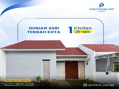 Rumah di Kawasan Cluster Type 30 Suasana Asri di Tuntang SHM