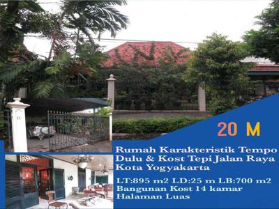 Rumah Induk tempo dulu & Kos lokasi Premium di jantung kota Yogyakarta