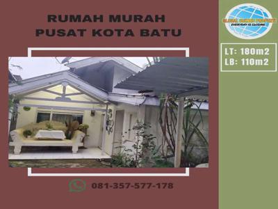 Rumah Luas dan murah di Pusat Kota Batu