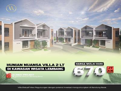 Rumah Mewah dengan View Pegunungan yang Memukau dan Fasilitas Terbaik