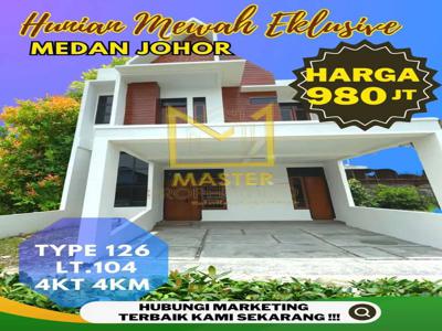 Rumah Mewah Nyaman dan Tenang di Medan Johor