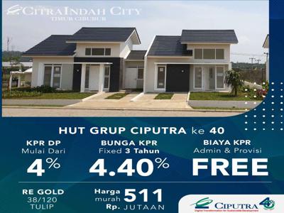 Rumah Murah Asri di Citra Indah Cibubur Timur dengan nuansa negeri kin