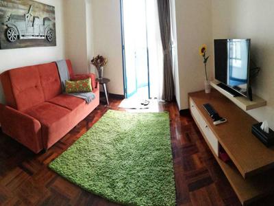 Sewa Apartemen Park Royale 2 Bedroom Lantai Tinggi Furnished