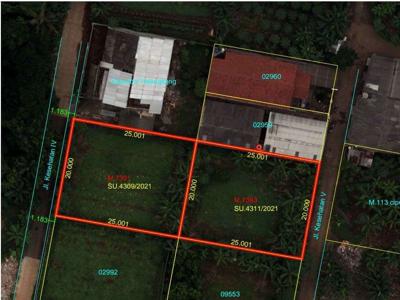 Tanah Kavling Siap Bangun Lokasi Strategis 5 Menit Akses Tol Gaplek Fr