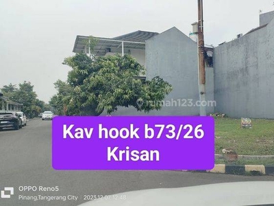 Di Jual Kavling Hook di Cluster Krisan Banjar Wijaya Tangerang