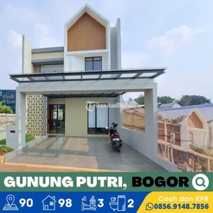 Dijual Rumah di Gunung Putri Bogor 3 menit Pintu Tol Karanggan, Asri nan Sejuk - Bogor